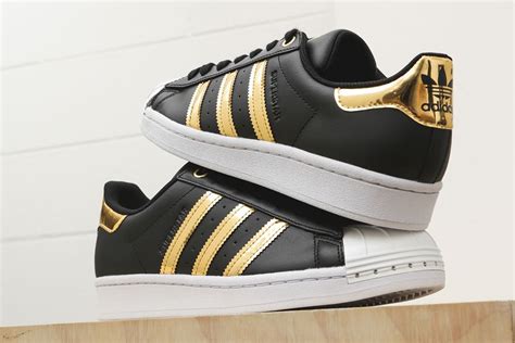 Gold Adidas Shoes Sneakers 